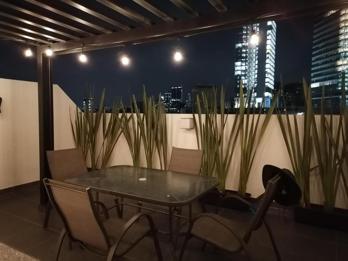 Downtown Depto Con Terraza Privada Lejlighed Mexico By Eksteriør billede