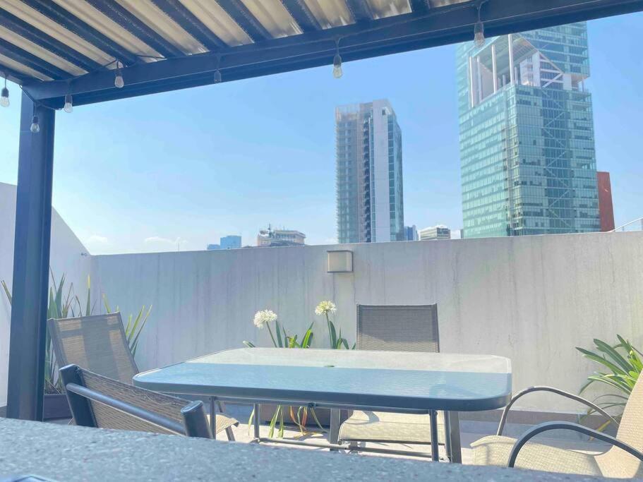 Downtown Depto Con Terraza Privada Lejlighed Mexico By Eksteriør billede