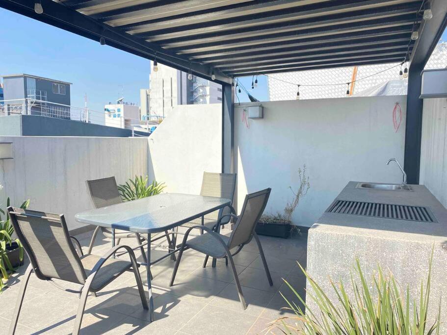Downtown Depto Con Terraza Privada Lejlighed Mexico By Eksteriør billede