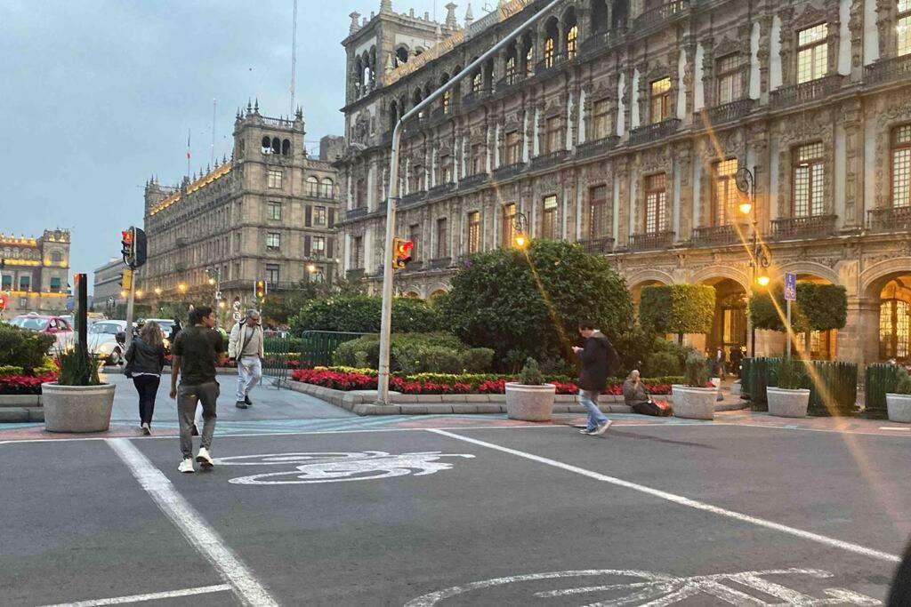 Downtown Depto Con Terraza Privada Lejlighed Mexico By Eksteriør billede