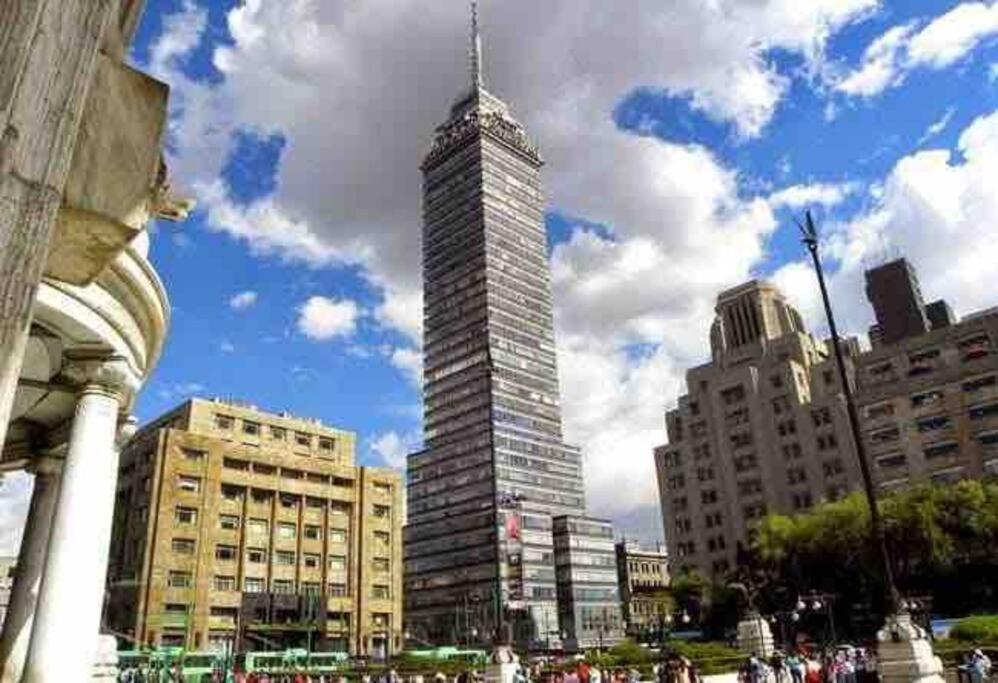 Downtown Depto Con Terraza Privada Lejlighed Mexico By Eksteriør billede